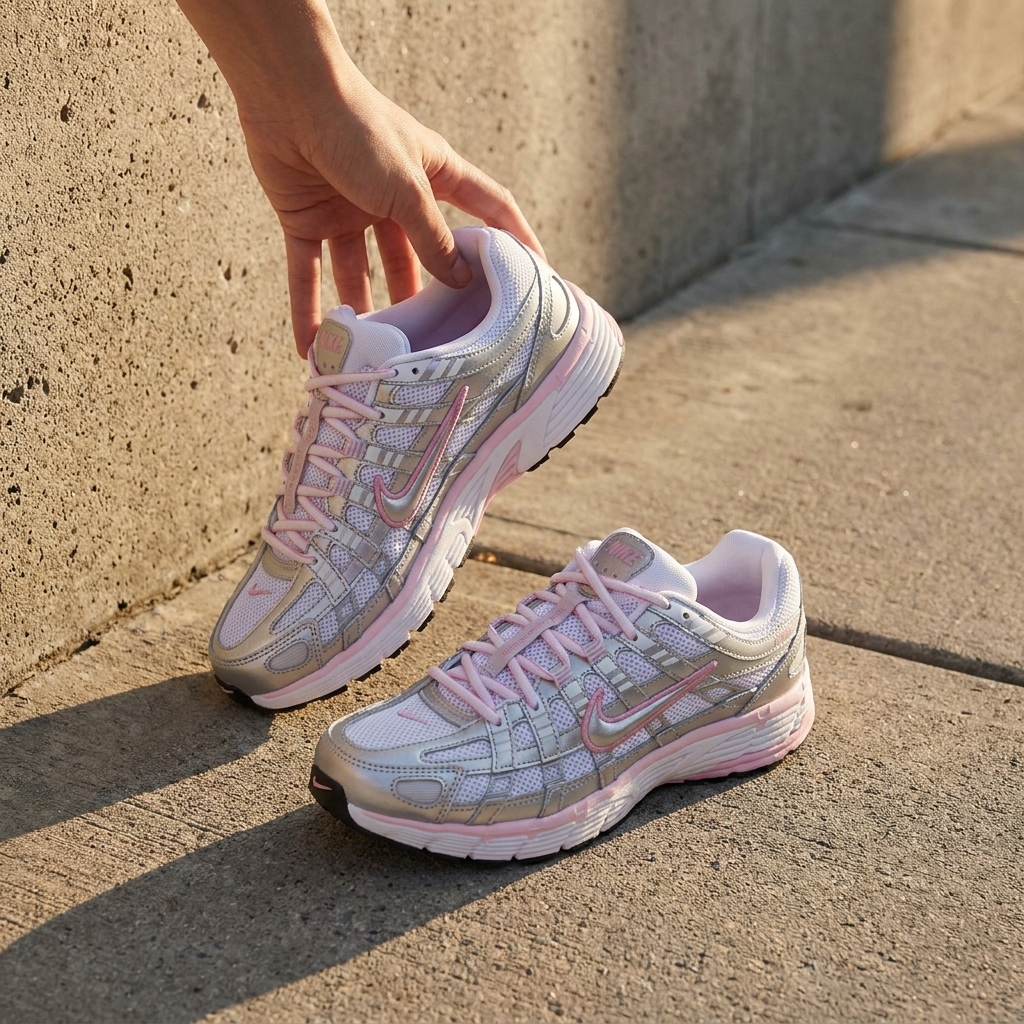 Nike P-6000 Silver Pink